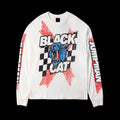 Jordan Black Cat Long Sleeve T-Shirt (Ivory)
