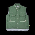 Advisory Board Crystals Wool Melton Vest (Green)