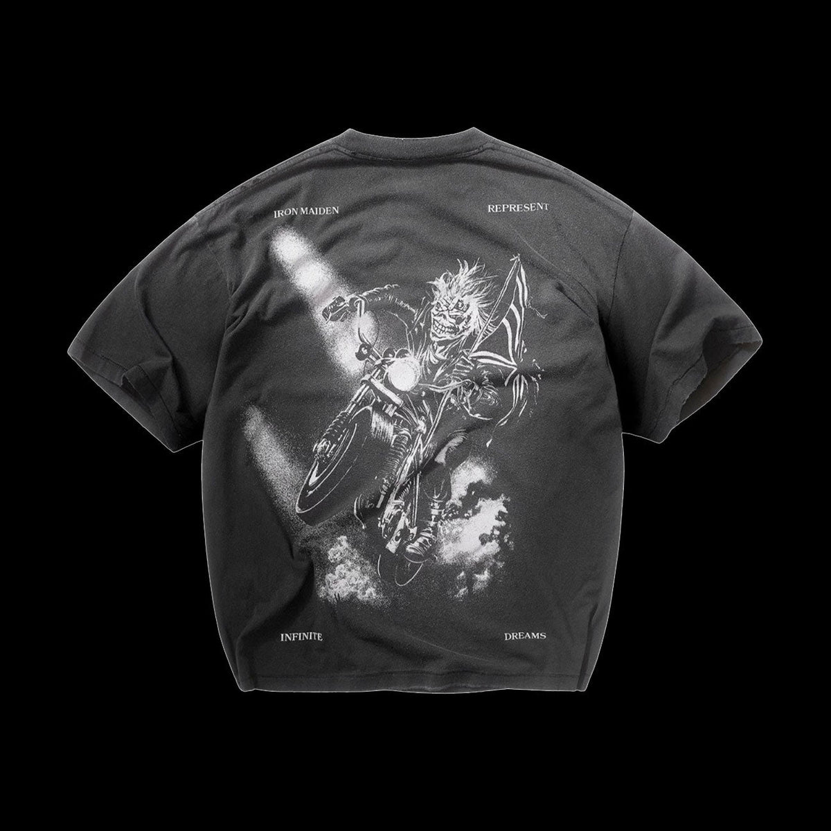 Represent Iron Maiden X Infinite Dreams T-Shirt (Aged Black)