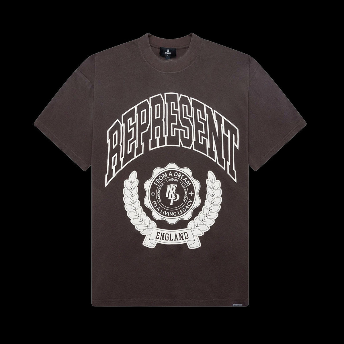Represent Legacy Crest T-Shirt (Nero)